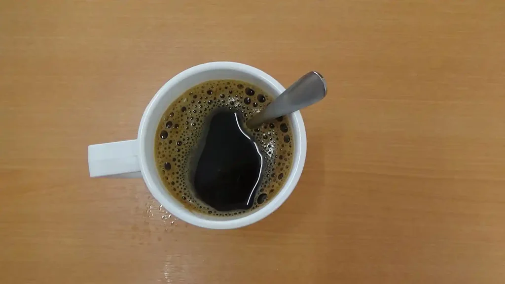 食後の無料コーヒー